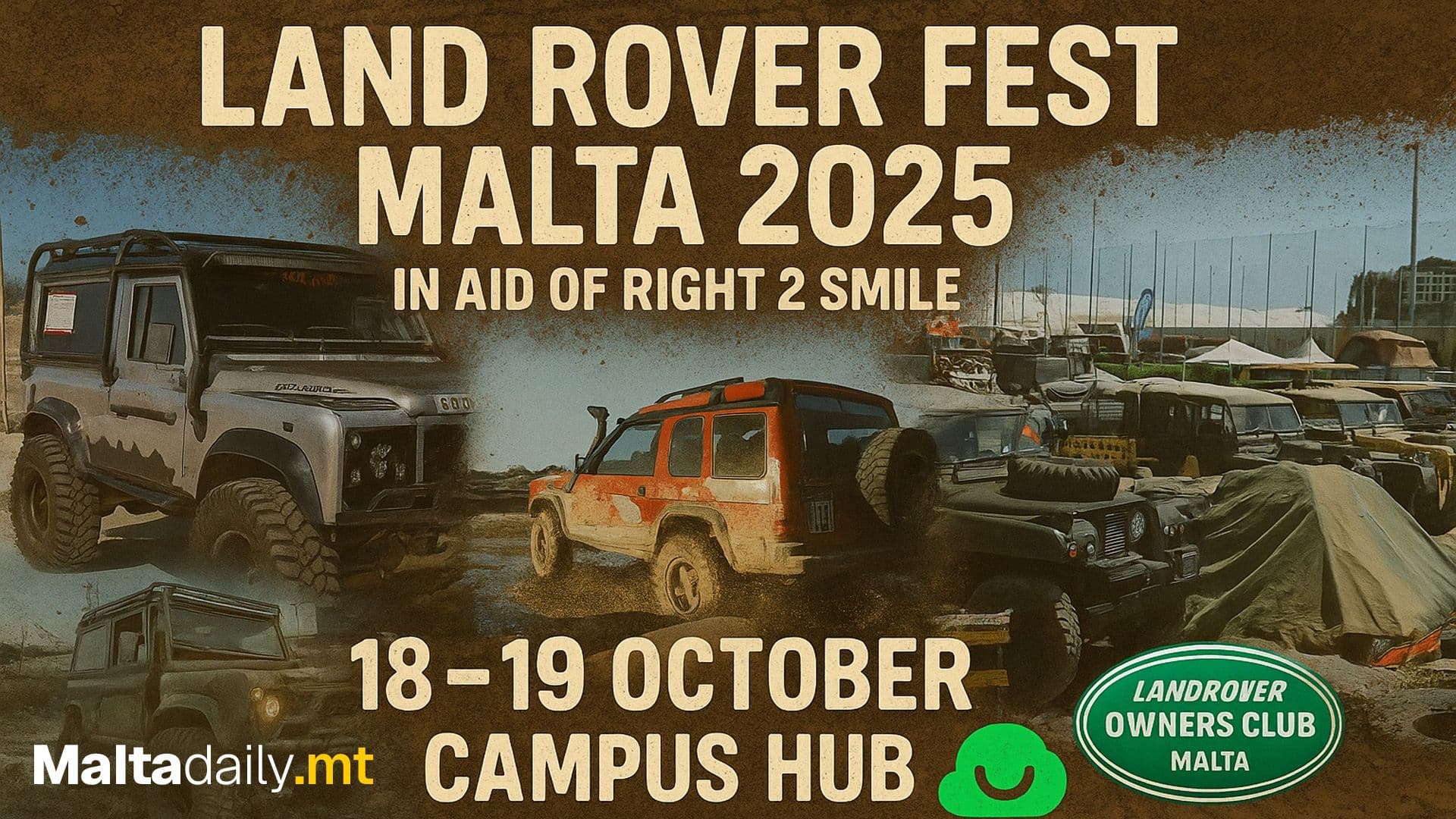 Land Rover Fest 2025 Happening on the 18th And 19th Of October