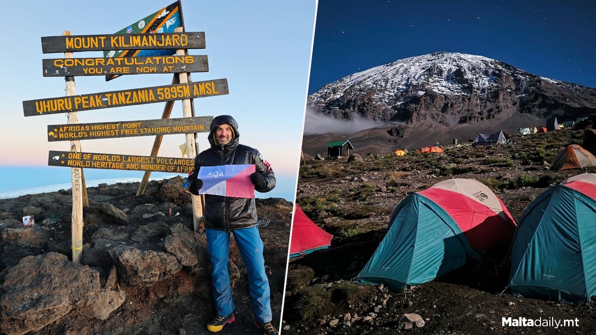 Nicky Ellul Summits Africa’s Mount Kilimanjaro