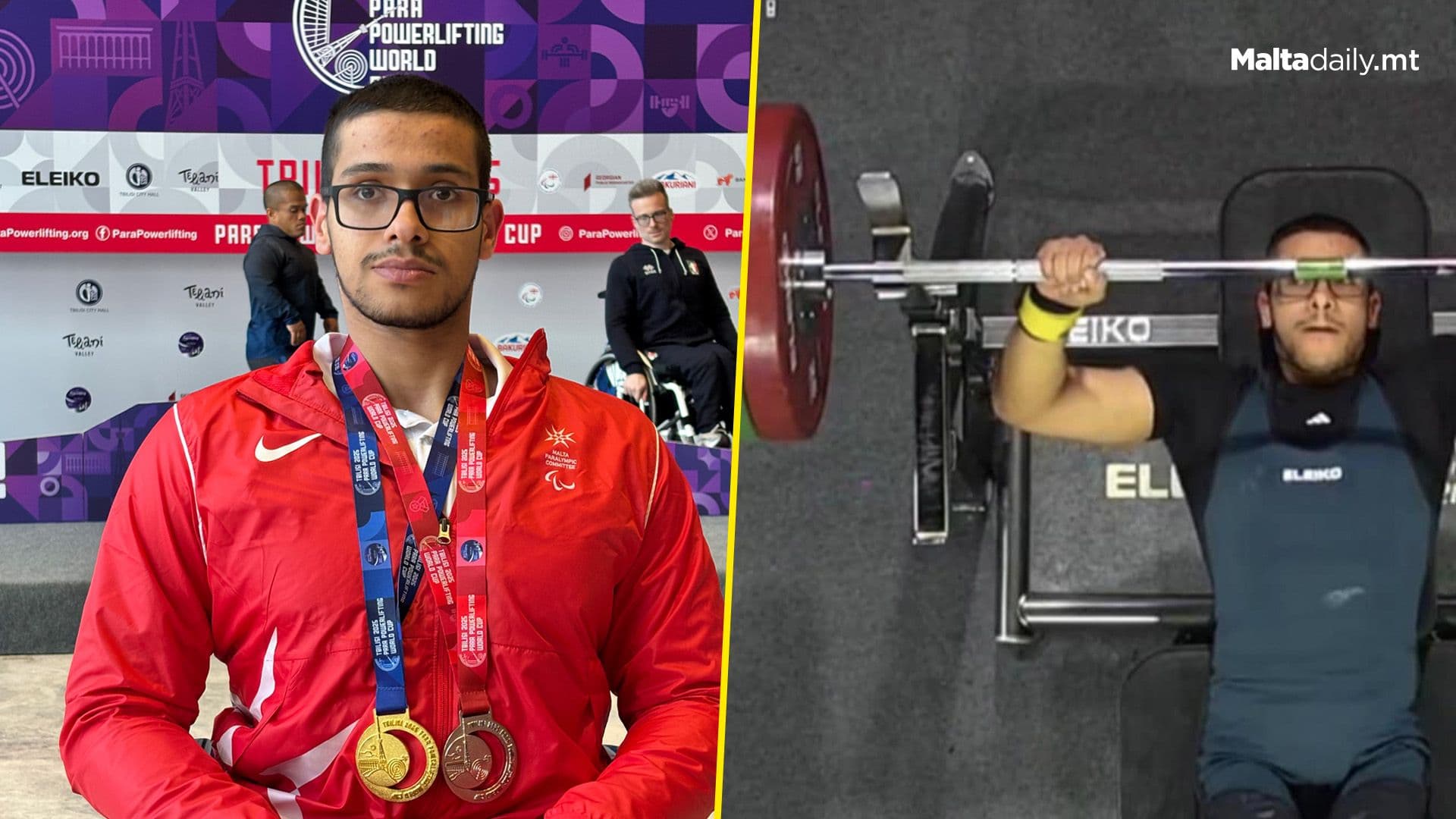 Nick Mercieca 1st Athlete To Represent Malta In Para Powerlifting