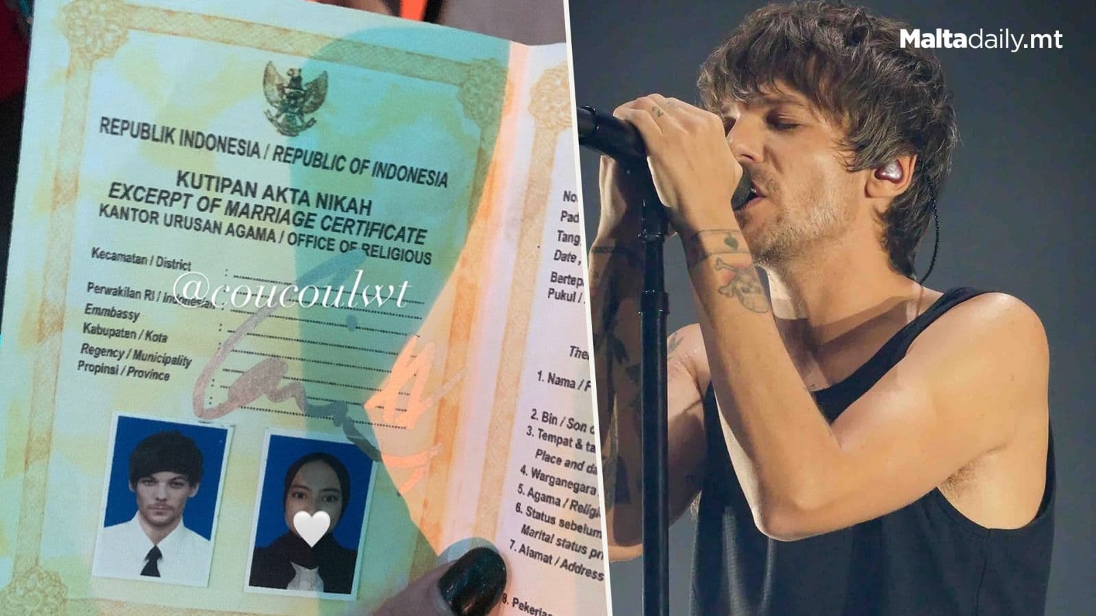 Fan Claims to Marry Louis Tomlinson After Concert in Jakarta