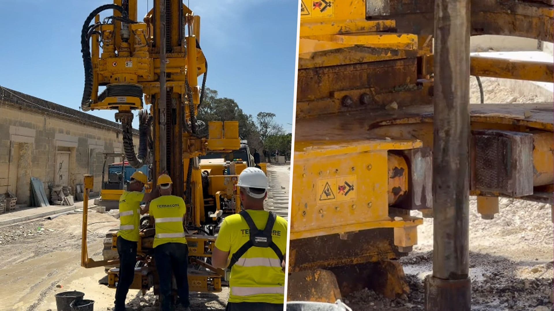 La Valette Line Geological Studies Commence In Floriana