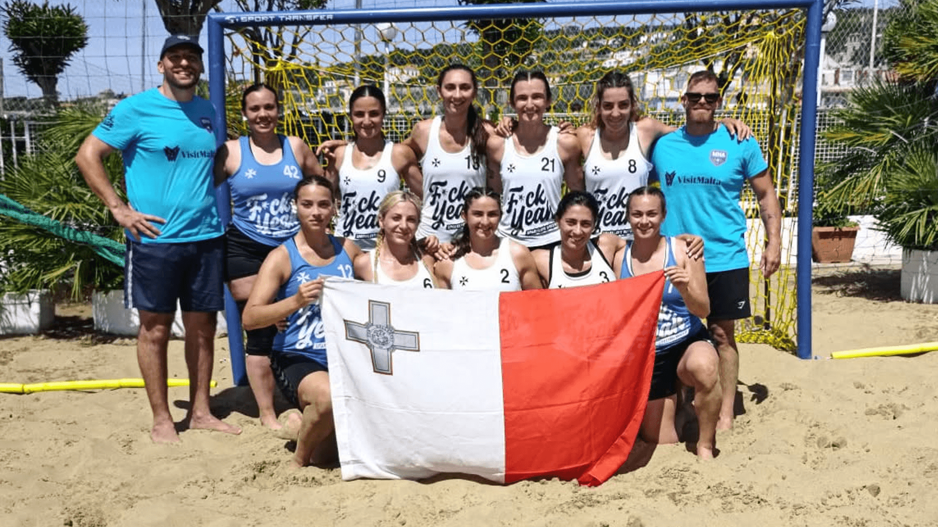 Malta Men and Women's Handball Teams Shine At Calise Cup In Gaeta