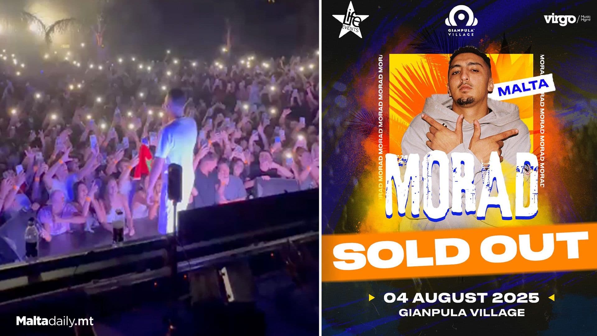 Rapper Morad Packs Gianpula Main Room With Sold Out Show
