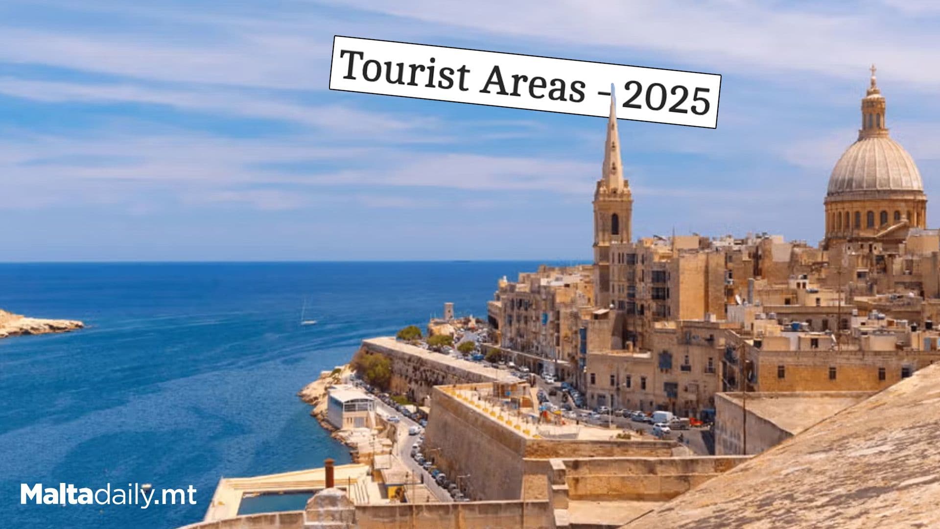 Malta’s Tourist Areas Get Construction Break