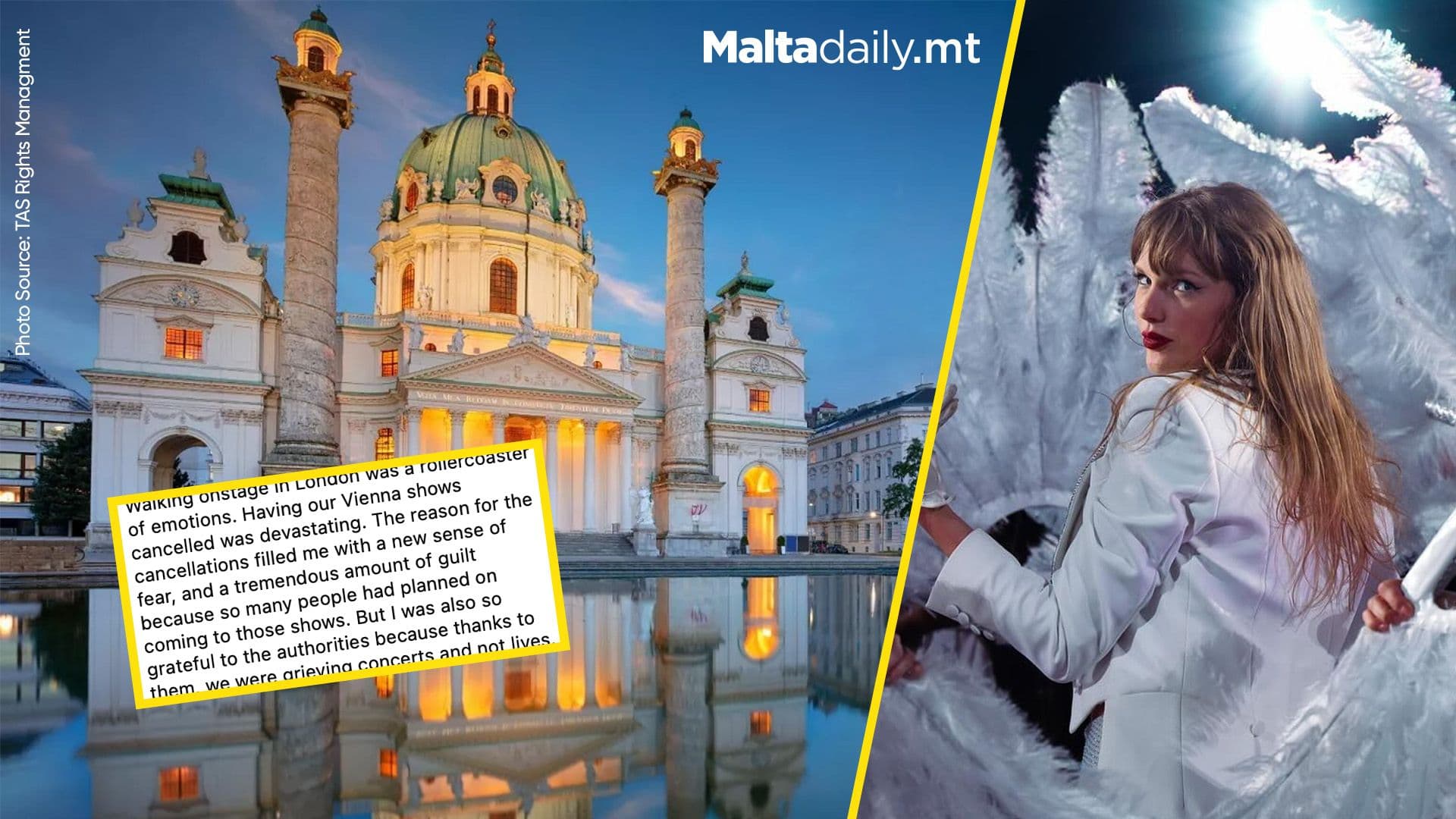 Taylor Swift Addresses Foiled Terrorist Attack On Vienna Shows