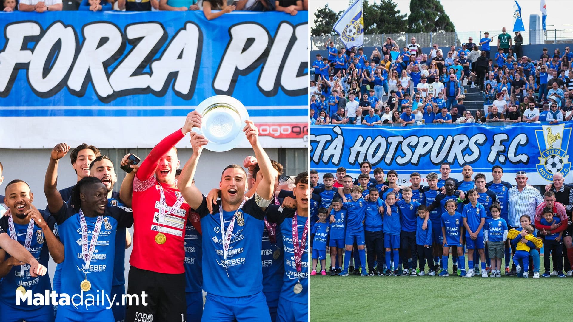 Pietà Hotspurs FC Make History With First- Ever BOV Challenge Cup Victory