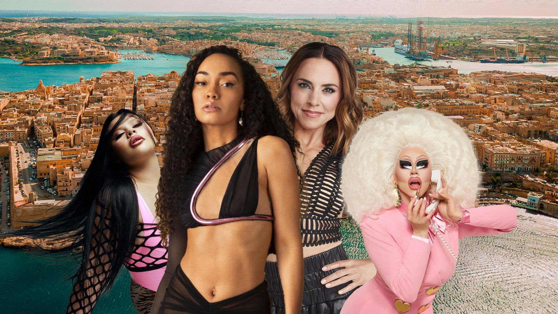 Malta Welcomes Little Mix’s Leigh-Anne, Spice Girl Melanie C & more for Hoopla Malta