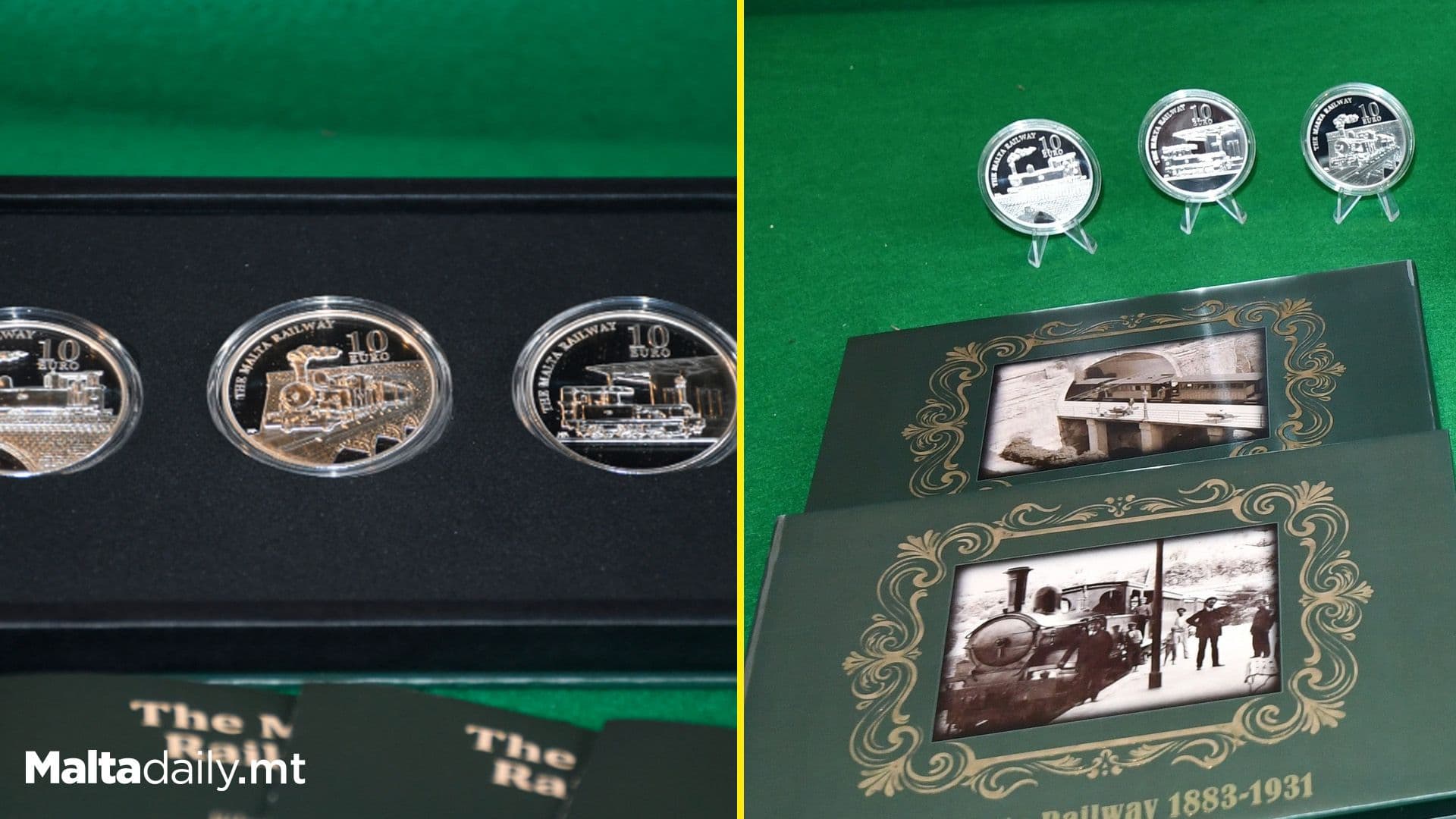 Malta Railways Coins Launched