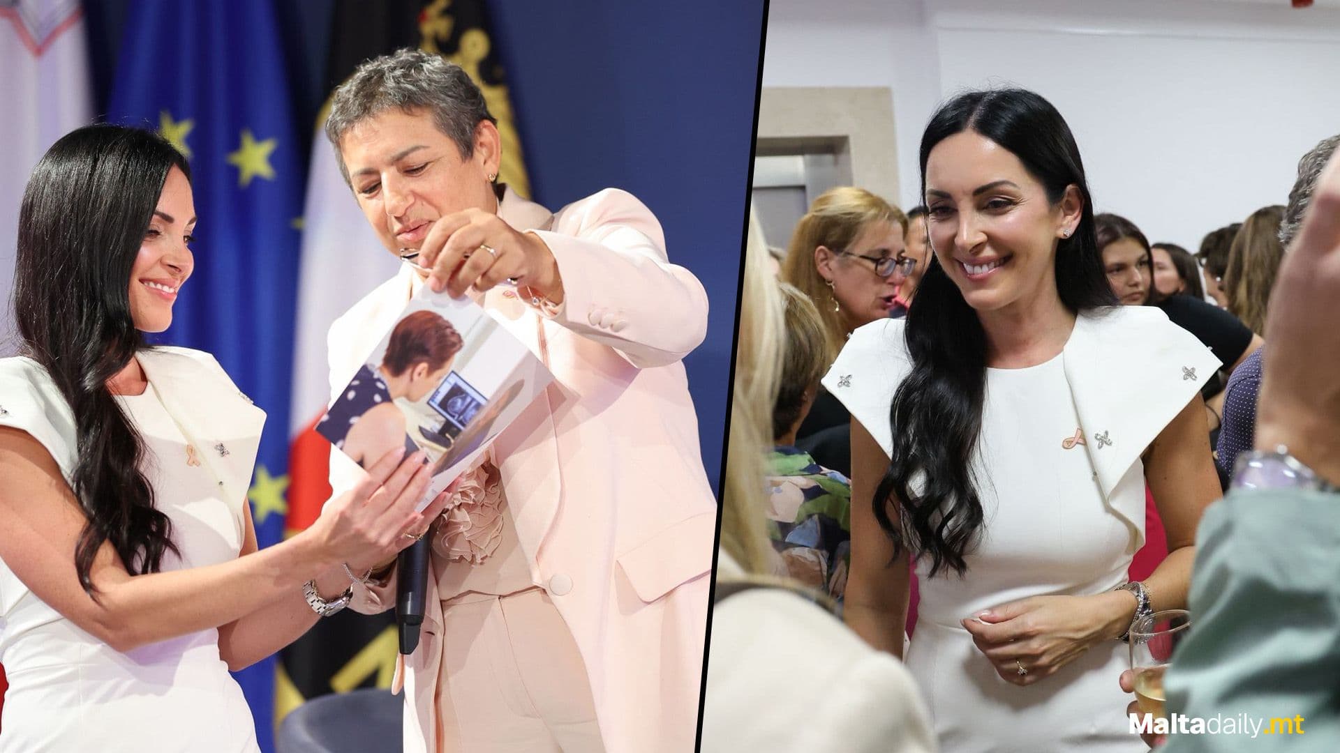 Sarah Bajada Raises Breast Cancer Awareness At PN Event