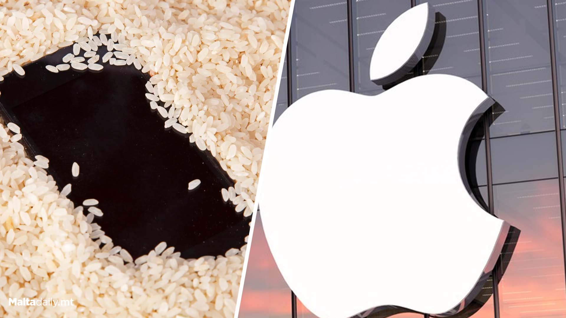 Apple warns users to stop putting wet iPhones in rice