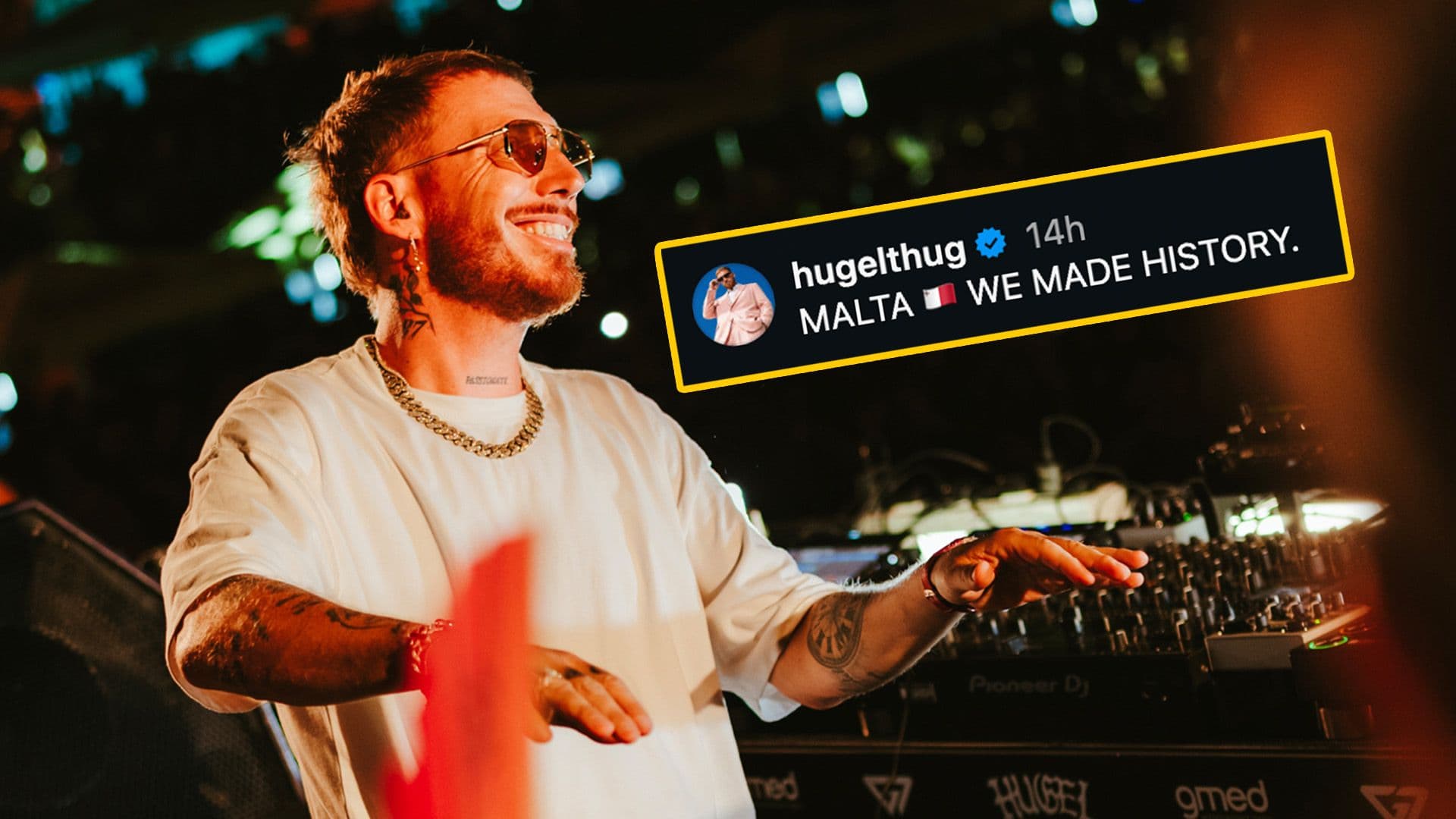 “Malta We Made History”, Hugel Posts After Sold Out Malta Show
