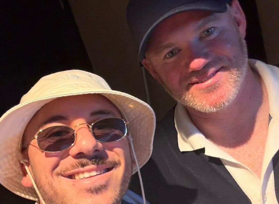 Maltese Jan Tanti meets Wayne Rooney in Ibiza