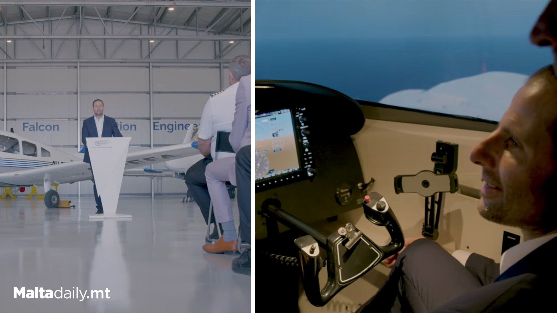 Robert Abela Inaugurates New Aviation Facility In Malta