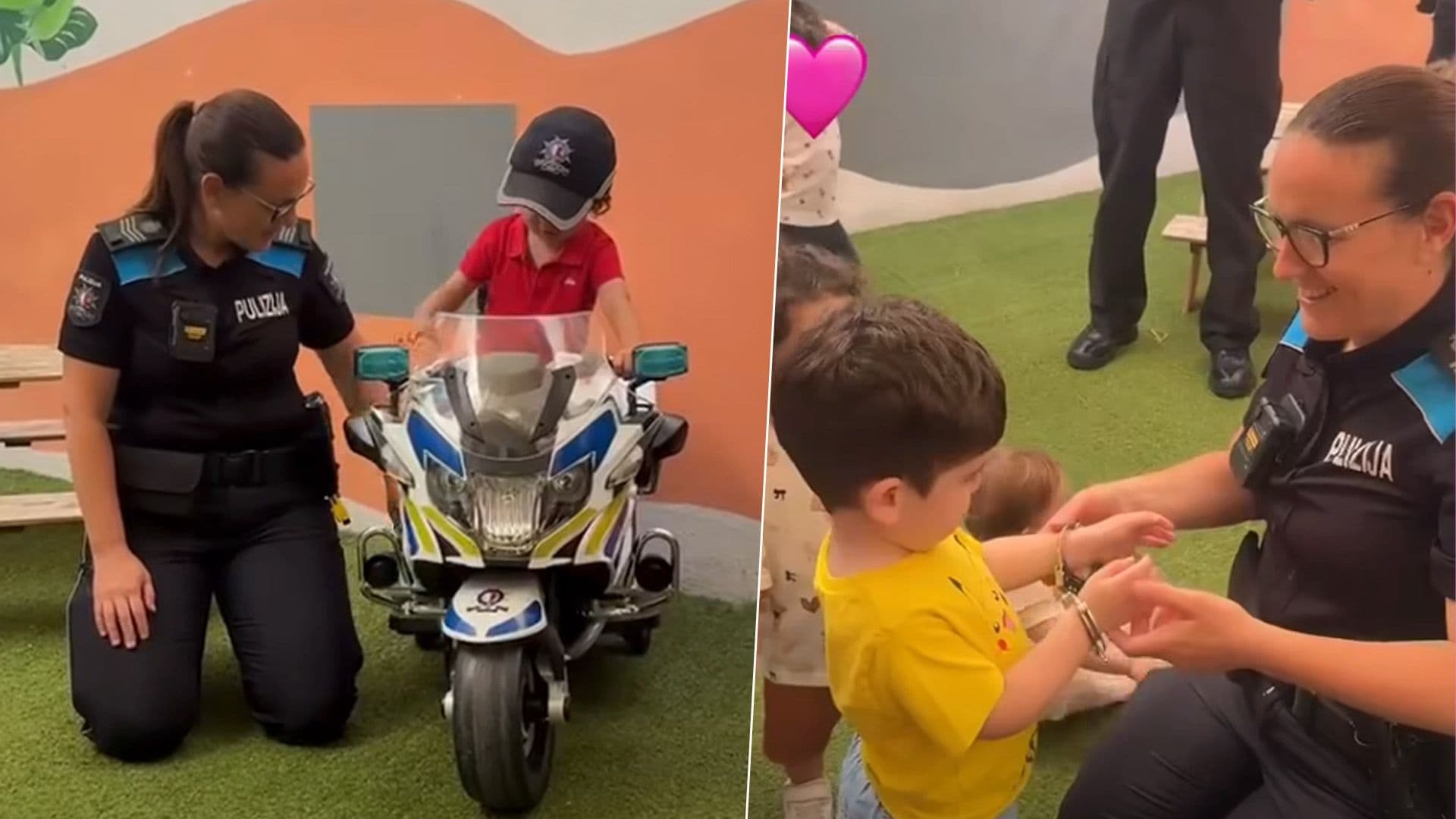 Malta Police Officers Visit Local Child Care Centre