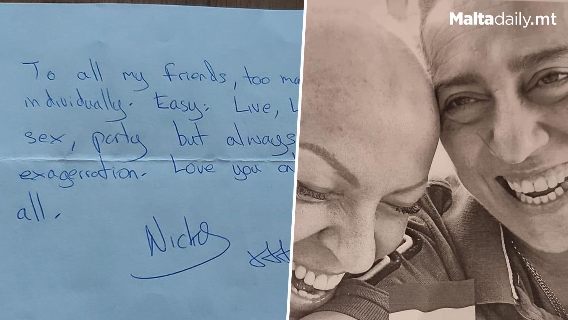 Nicky Sansone Leaves A Heartfelt Message To Her Friends