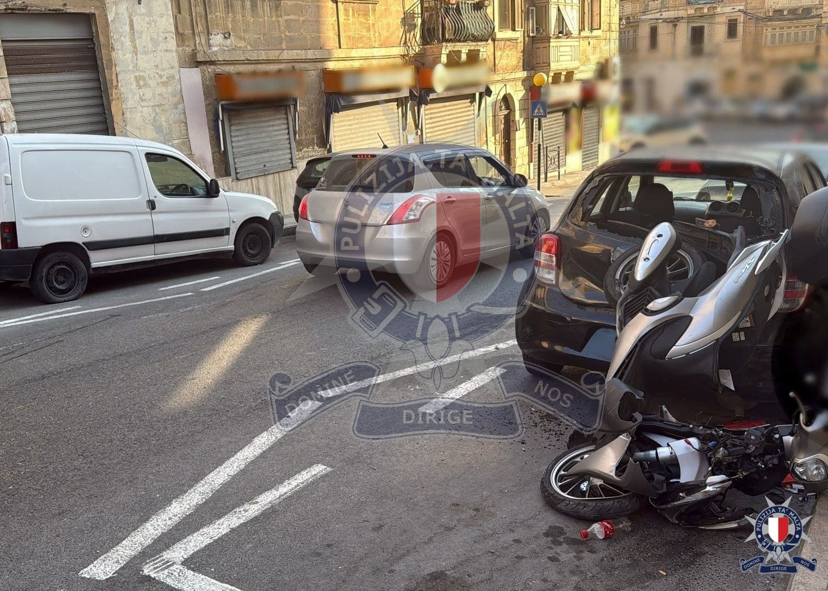 39-Year-Old Seriously Injured in Motorcycle Crash in Cospicua
