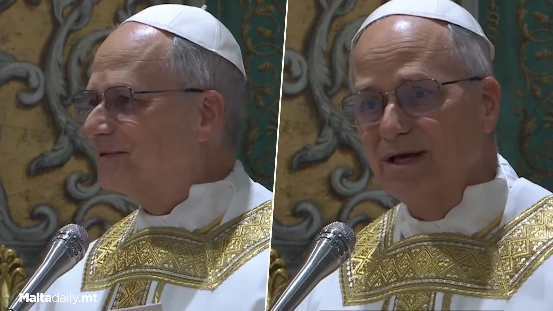 Pope Leo XIV Begins 1st Homily In Sistine Chapel In English