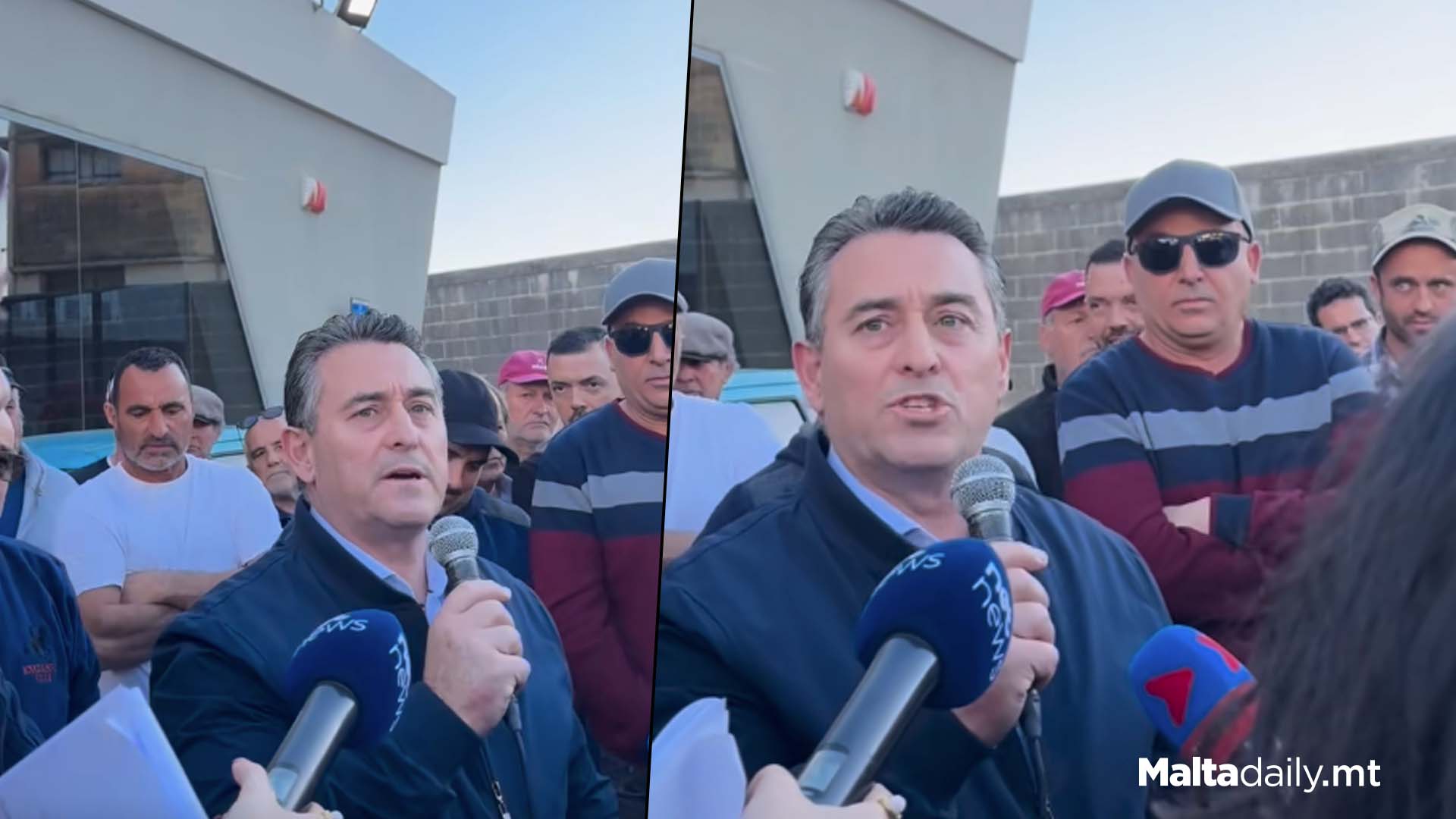 PN Leader Bernard Grech Addresses Farmer Protest