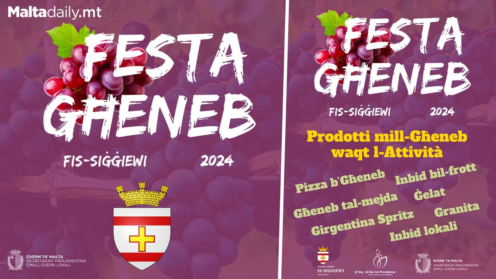 Festa Għeneb 2024 Set To Shine In Siġġiewi