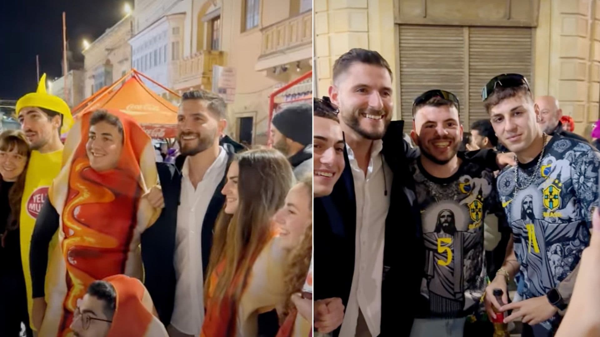 PN Leader Alex Borg Visits Nadur Carnival Celebrations