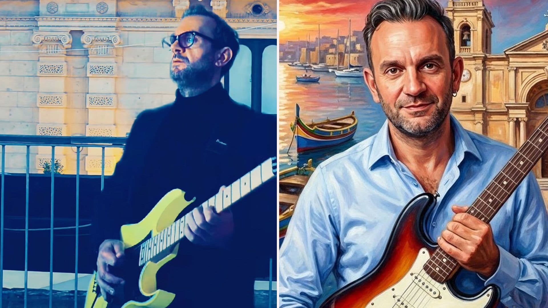 Local Shares Electric Guitar Innu Malti Ahead Of National Anthem Day