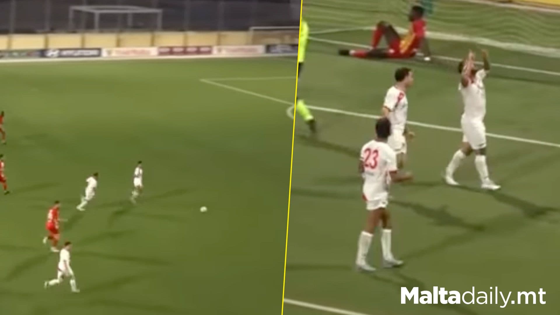 Paul Lapira Scores Spectacular Solo Goal For Marsa