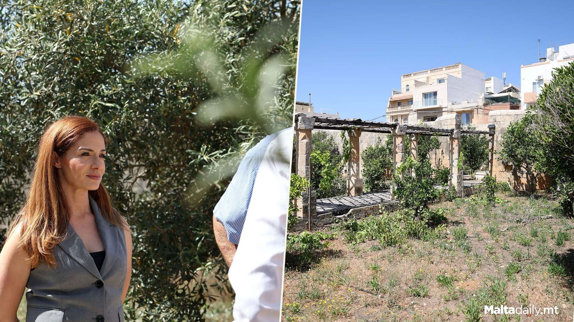 Regeneration Work Begins At Ġnien Tal-Kmand In Qrendi