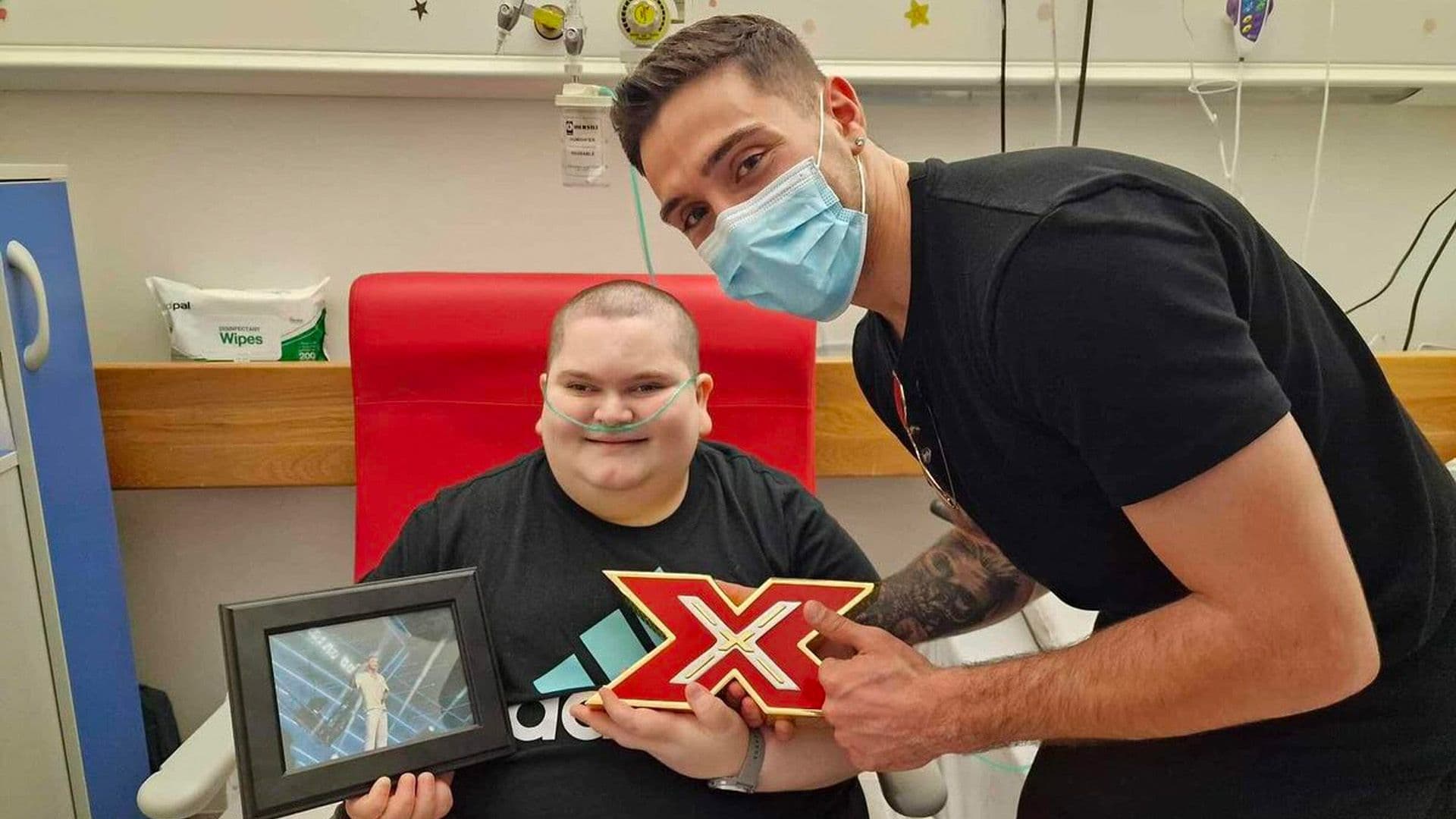 X Factor Malta Winner Richard Meets Local Hero Jake at Mater Dei