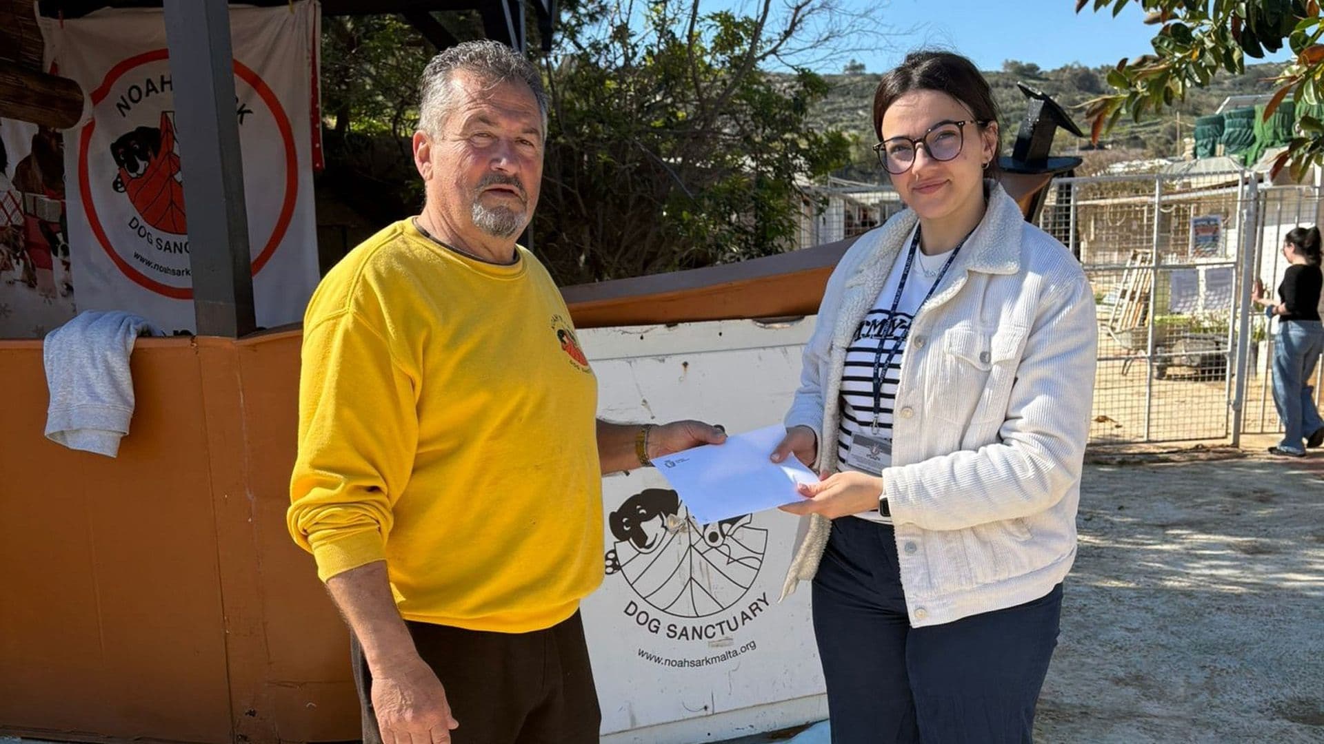 Malta Police Force Donate Hundreds To Noah's Ark Dog Sanctuary