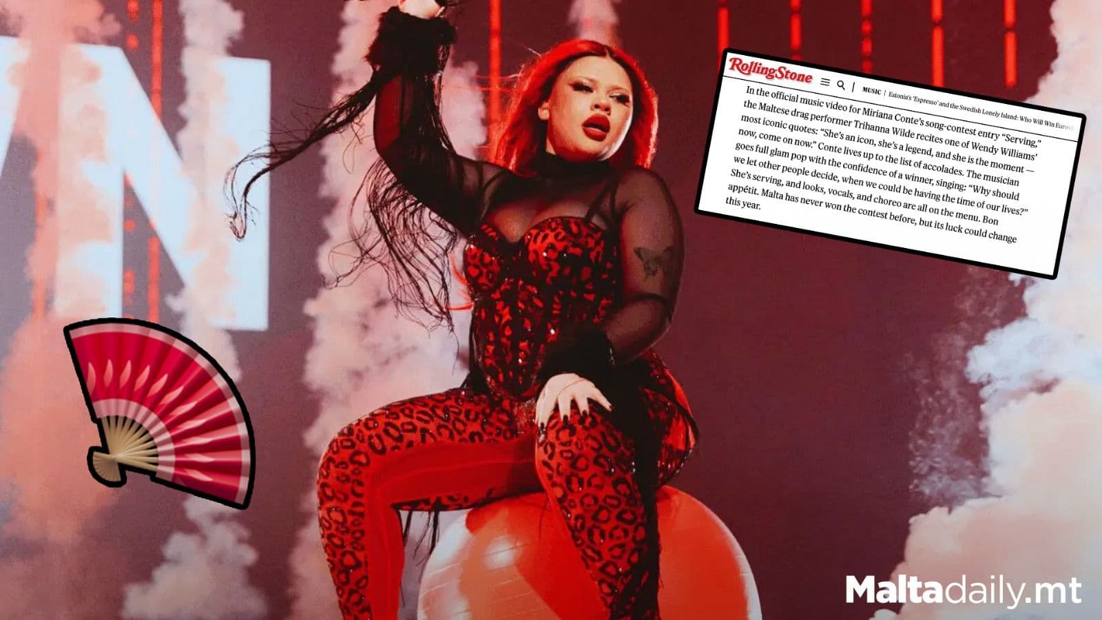 Malta’s Moment? Miriana Conte Might Just ‘Serve’ Up A Eurovision Win