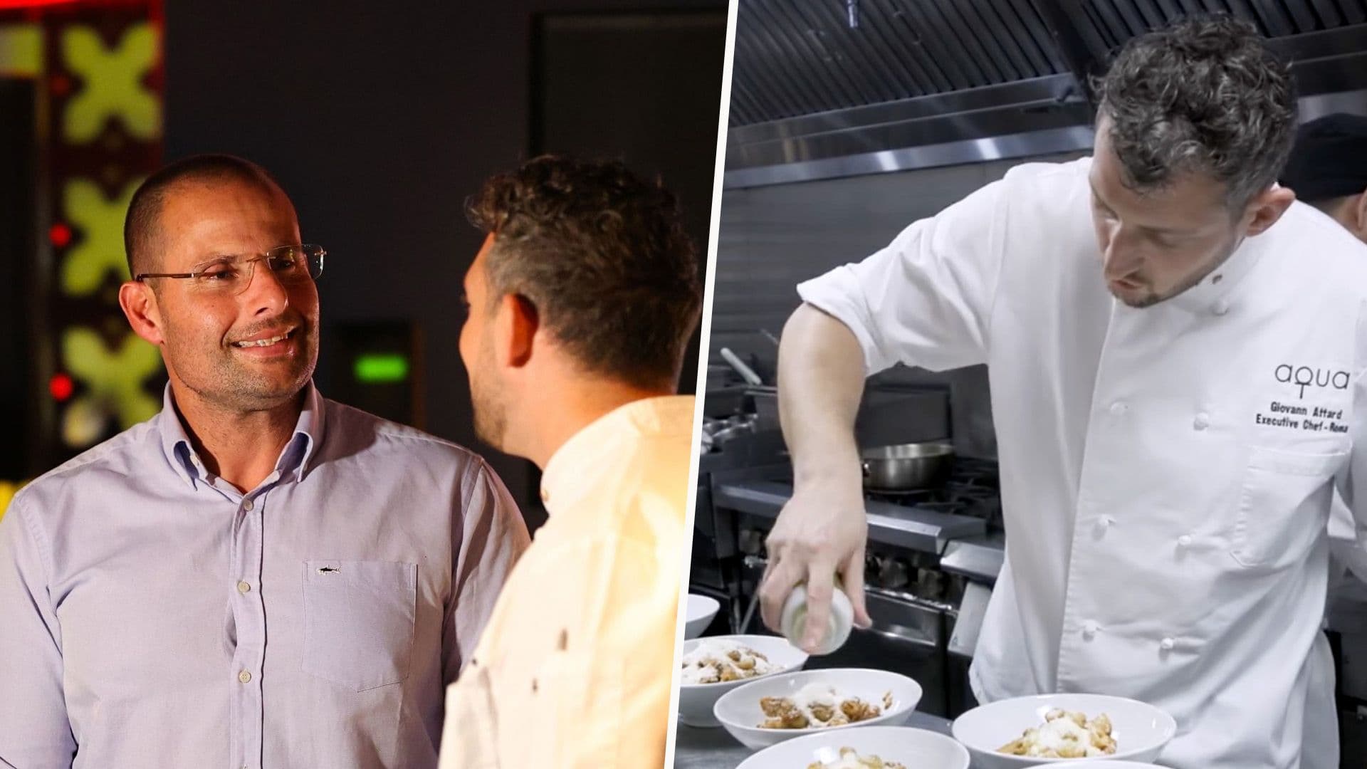 Robert Abela Meets Gozitan Chef Leading New York Restaurant Kitchen