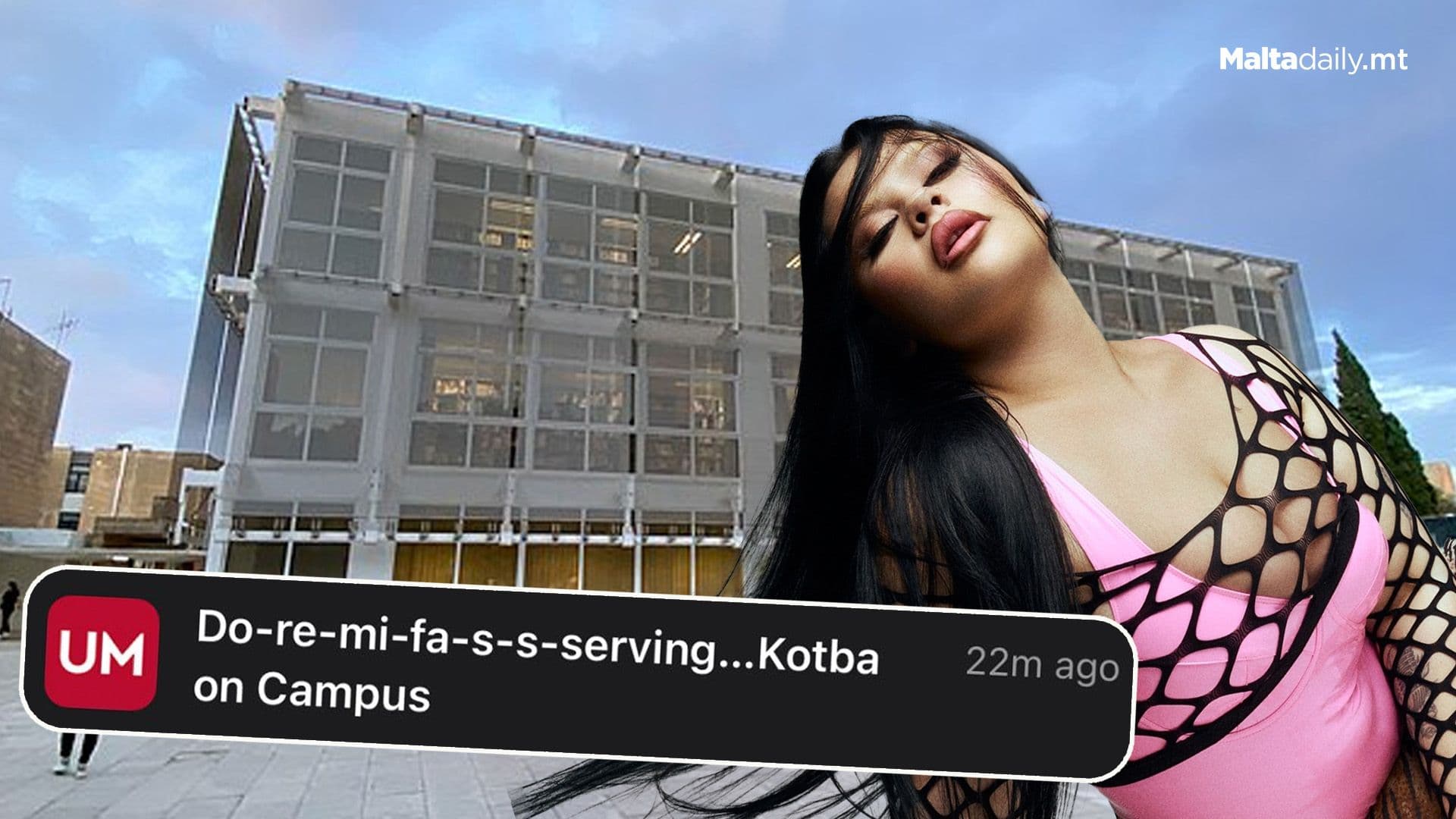 Serving Kotba: UoM Channels Miriana Conte For Book Event