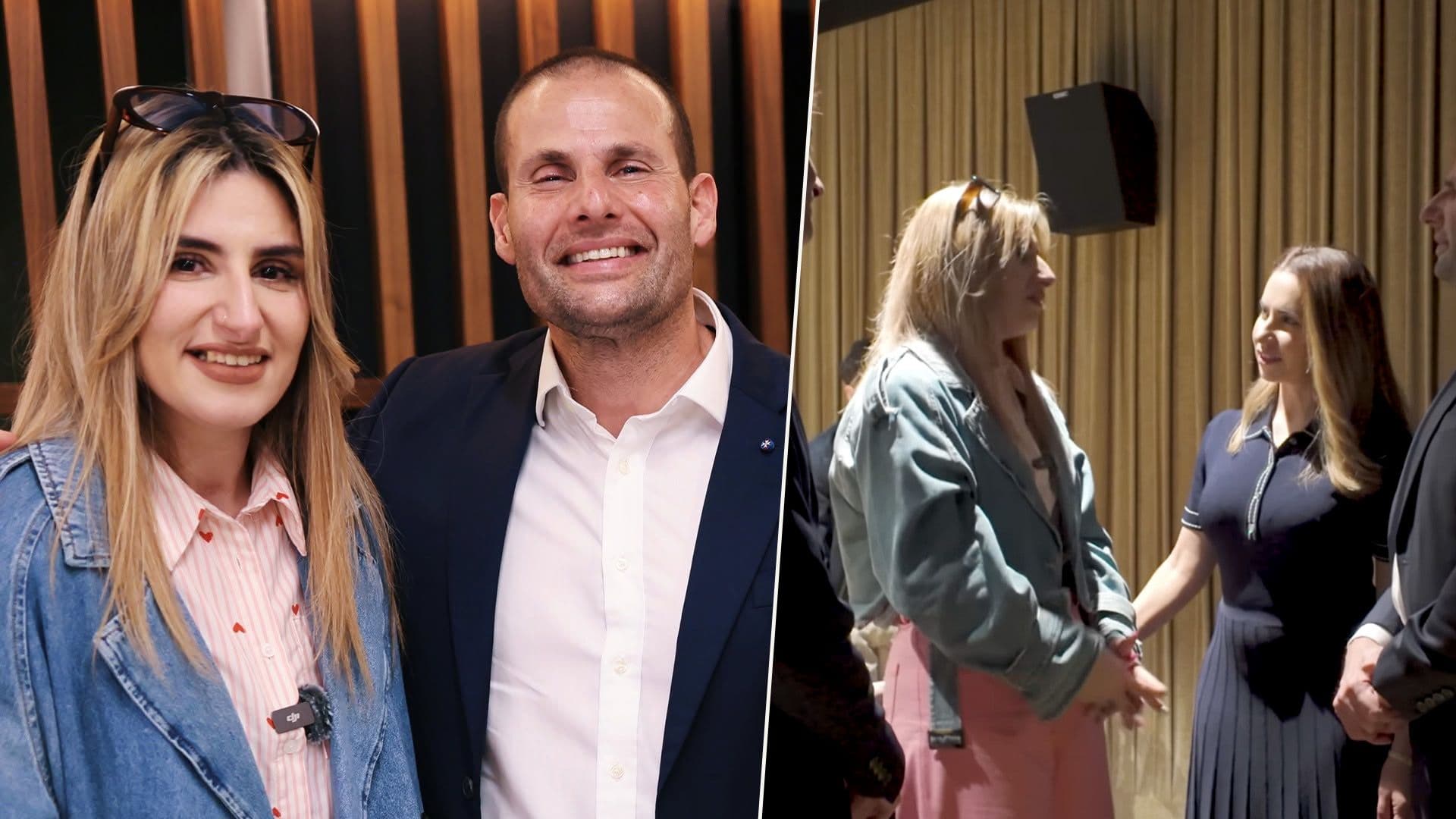 Cheyenne Muscat & Briefcase Man Meet Robert & Lydia Abela