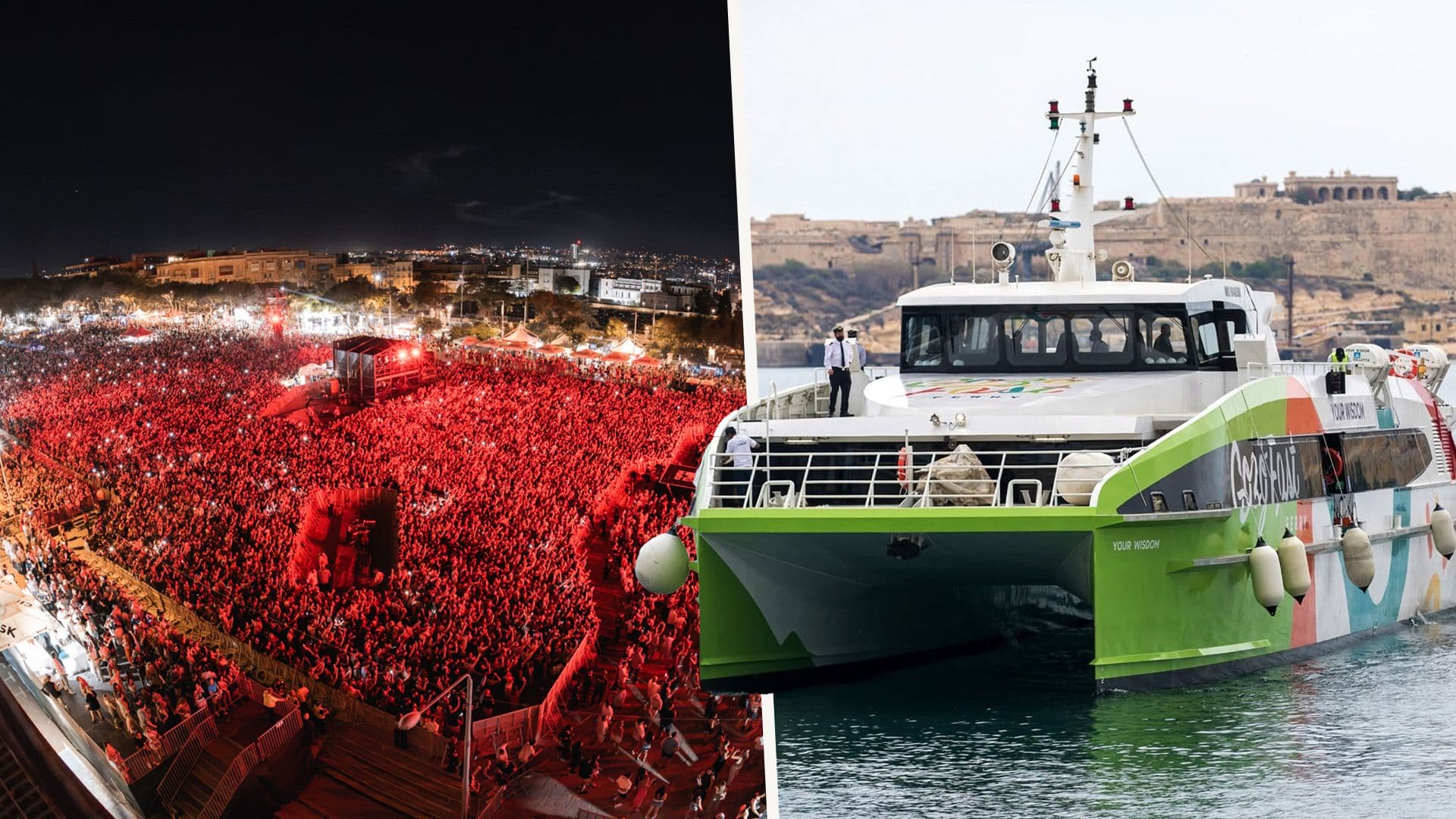 Extra Ferry Services Announced For Isle Of MTV Tonight