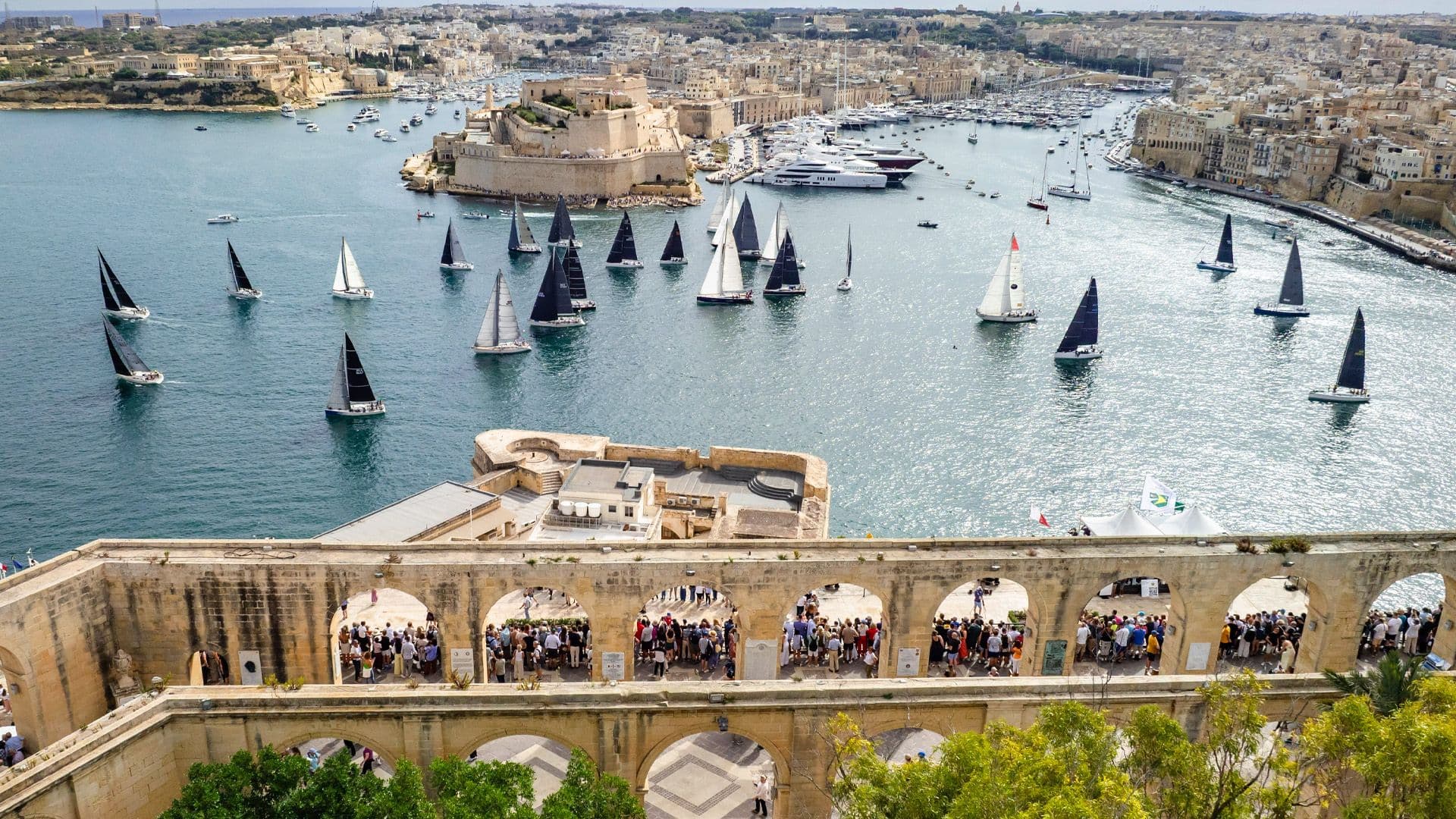In Photos: 46th Rolex Middle Sea Race Kicking Off