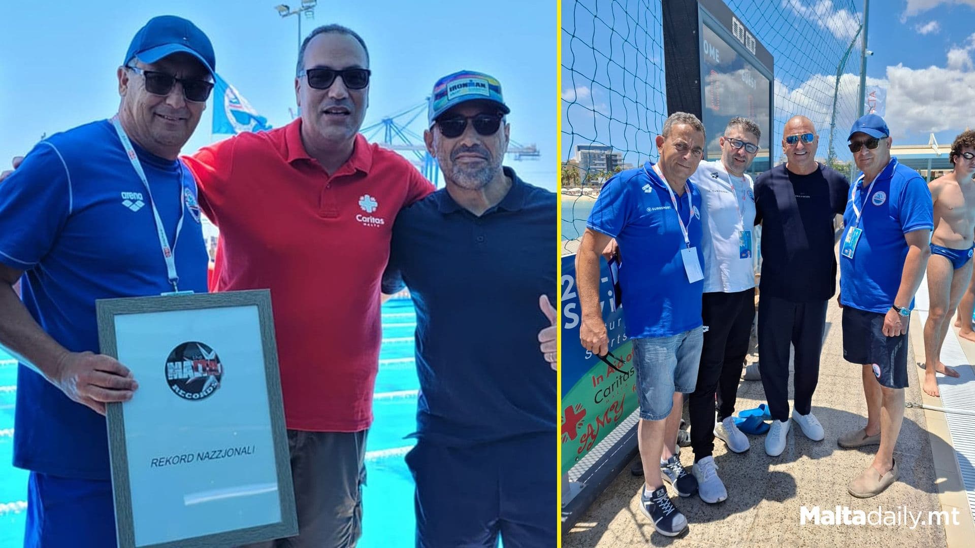 27 Hour Charity Swim Marathon In Aid Of Caritas Organised By Birżebbuġa ASC
