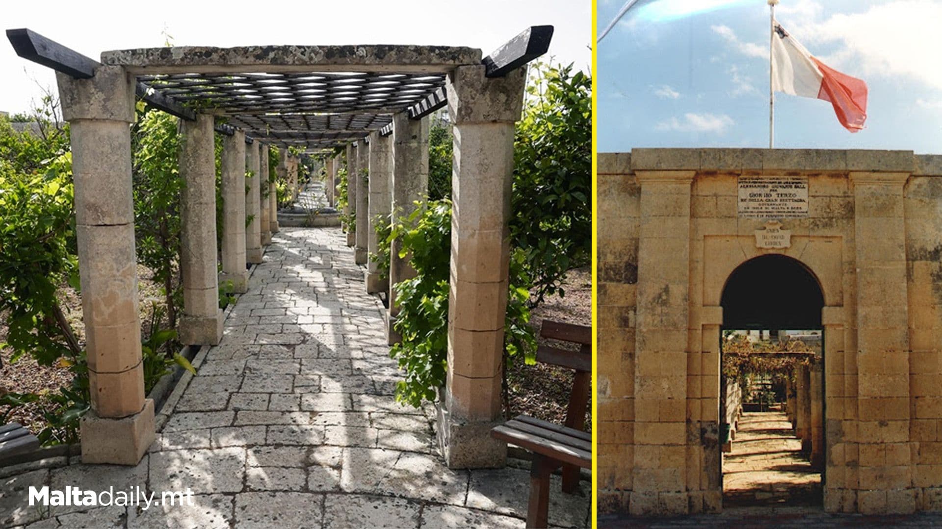 Work Begins On Regeneration Of Historic Ġnien Tal-Kmand Garden in Qrendi
