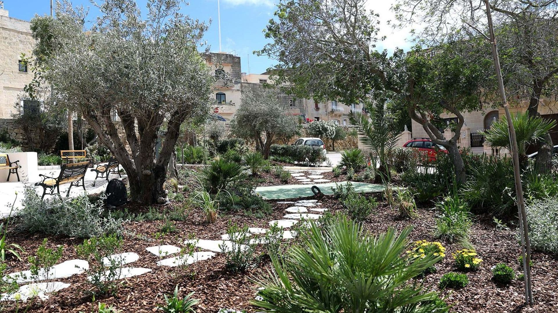 Misraħ Il-Karmelitani Garden Inaugurated In Żurrieq