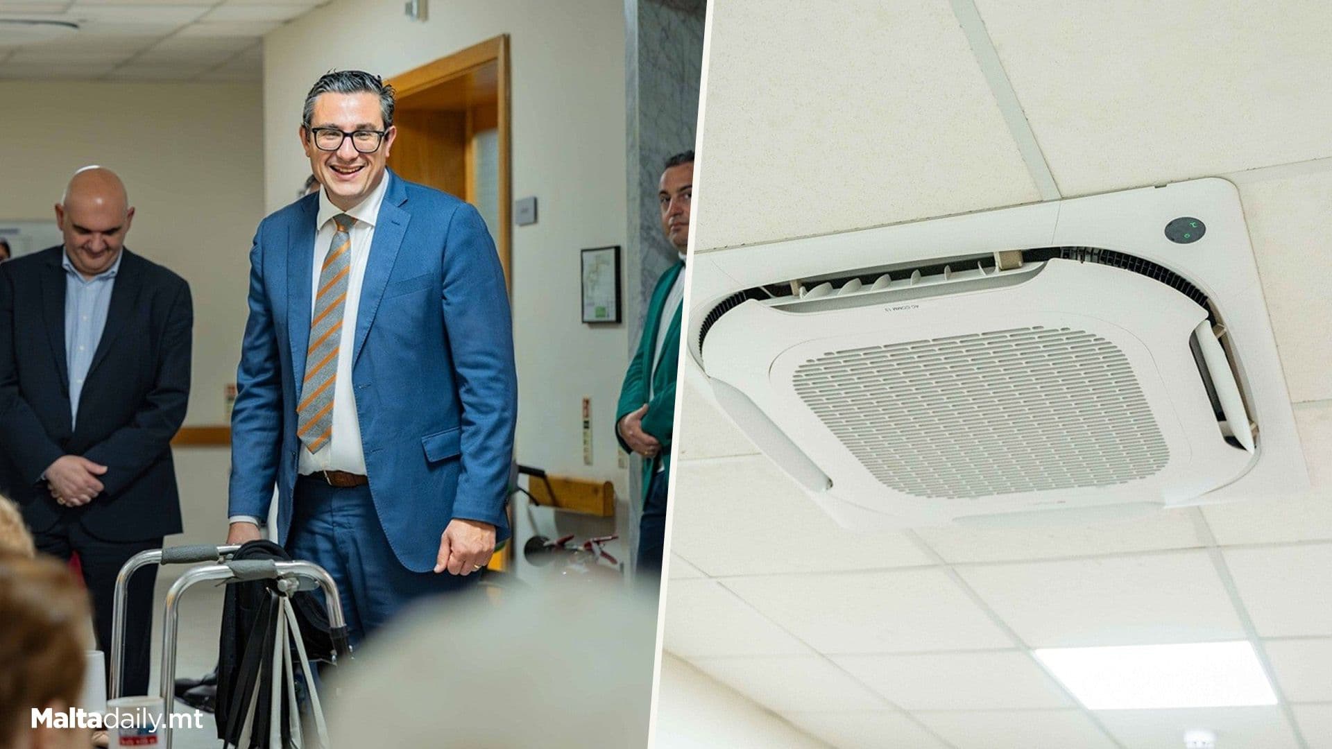 New AC System Installed At Zejtun Residential Home