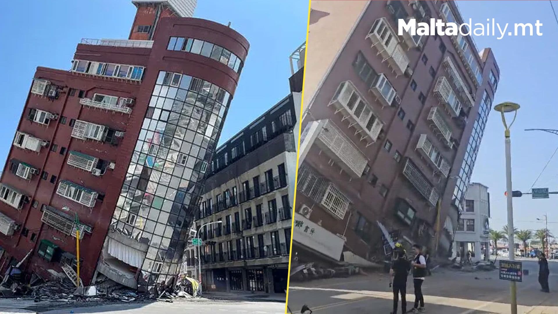 Taiwan Struck By 7.2 Magnitude Earthquake