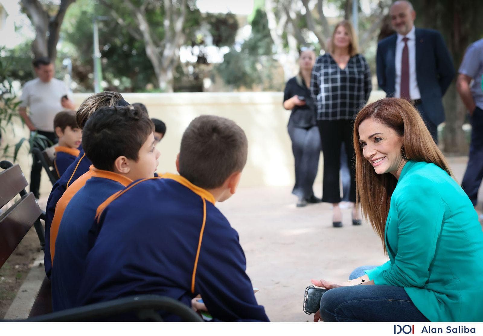 Students From St Nicholas College Inaugurate Ġnien Il-Palma In Attard