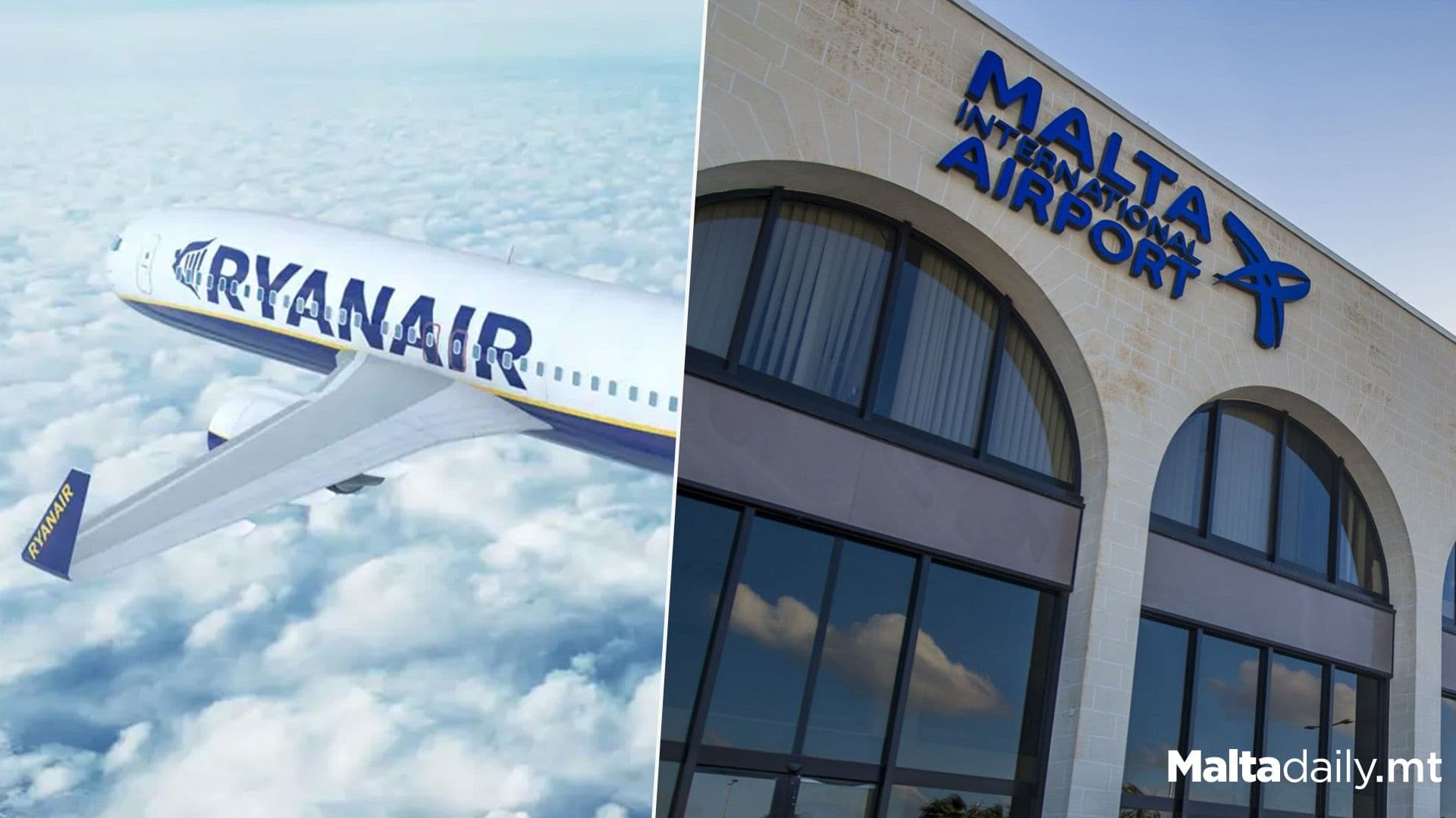 RyanAir Announces 6 New Winter Routes From Malta