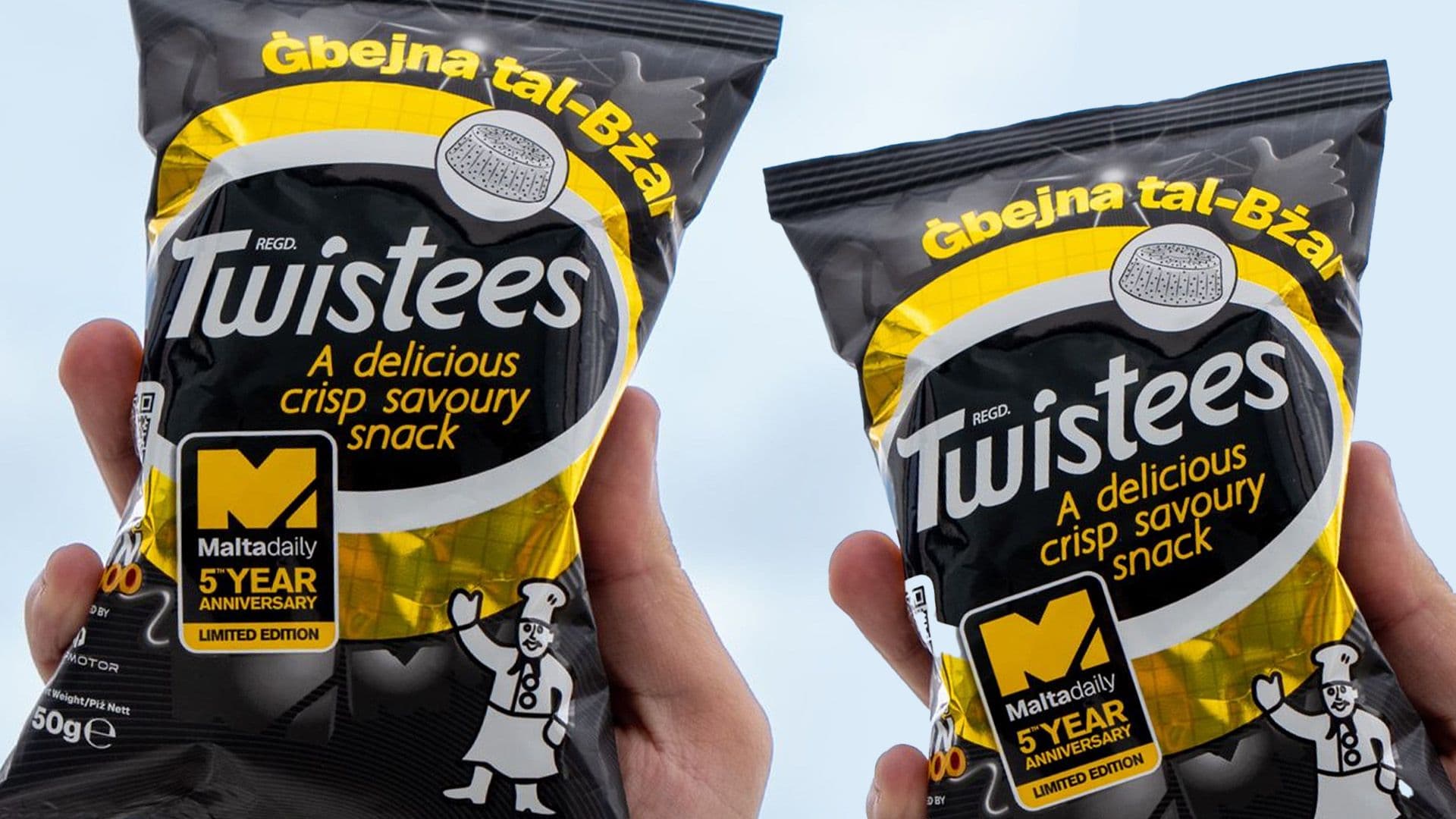 Malta Daily Celebrates 5 Years with Exclusive Ġbejna tal-Bżar Twistees