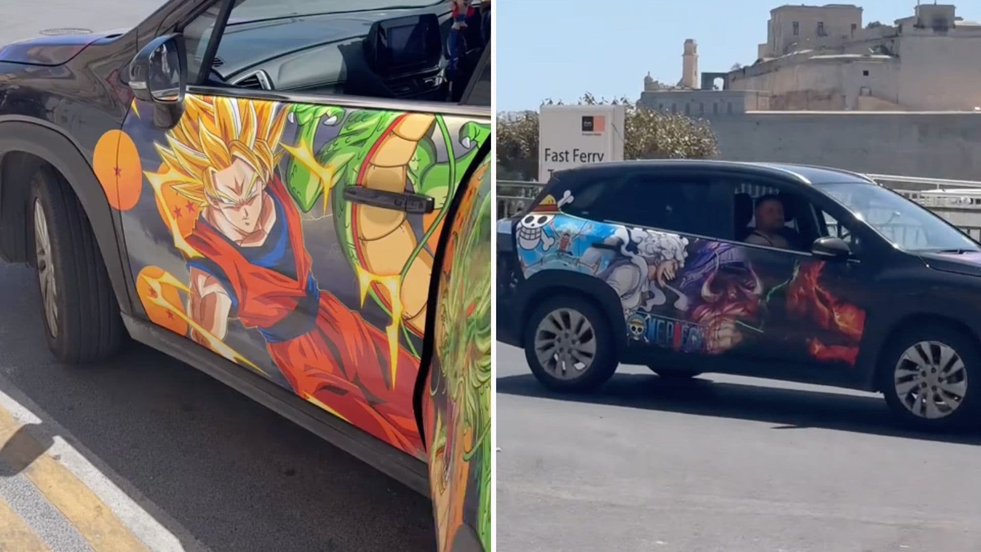 Dragon Ball & Anime Themed Cab Impresses Tourists In Malta