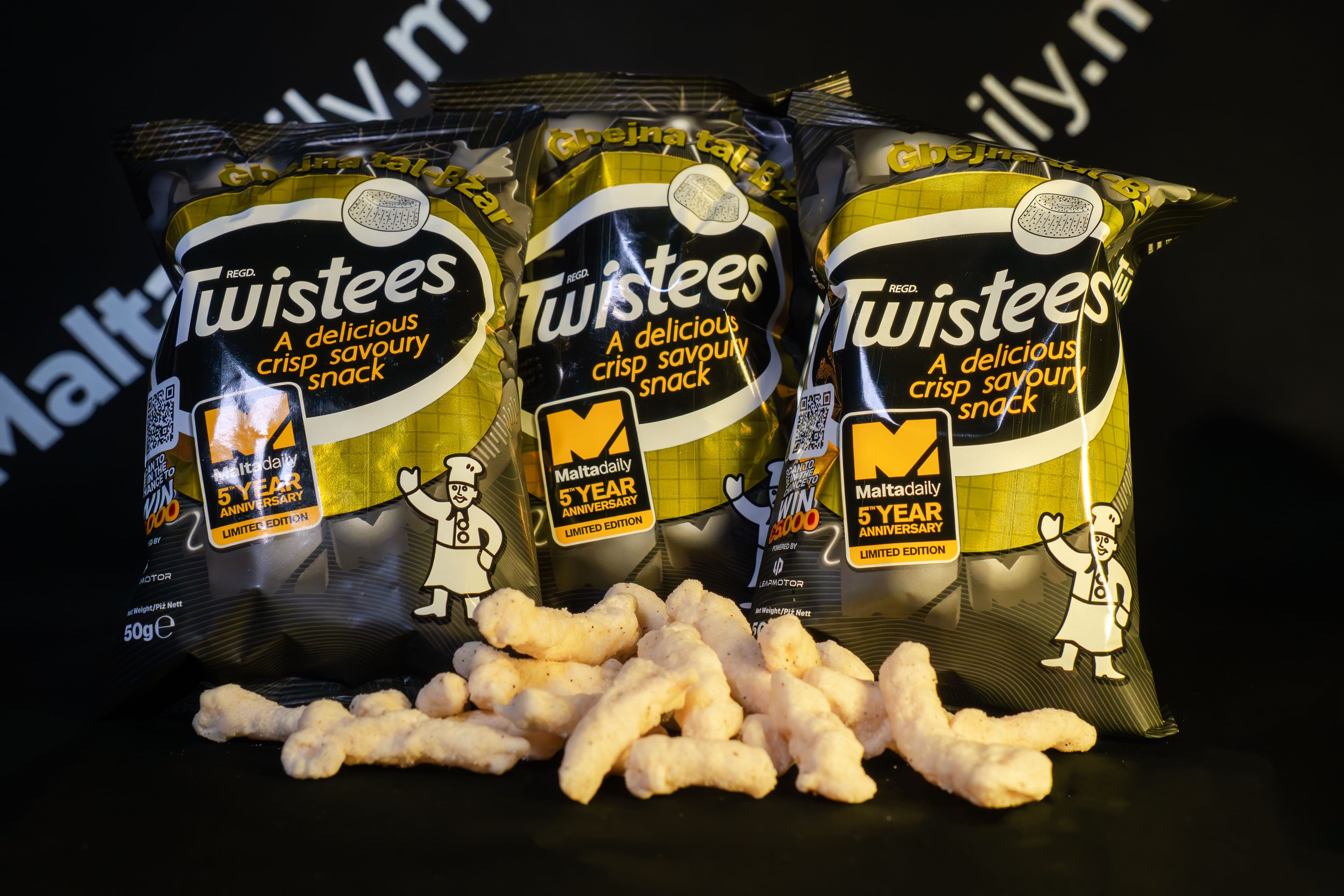 Malta Daily Celebrates 5 Years with Exclusive Ġbejna tal-Bżar Twistees