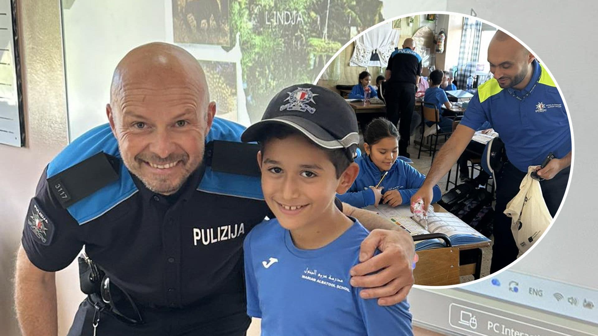 Police Officers Join Mariam Albatool School Students For The Day