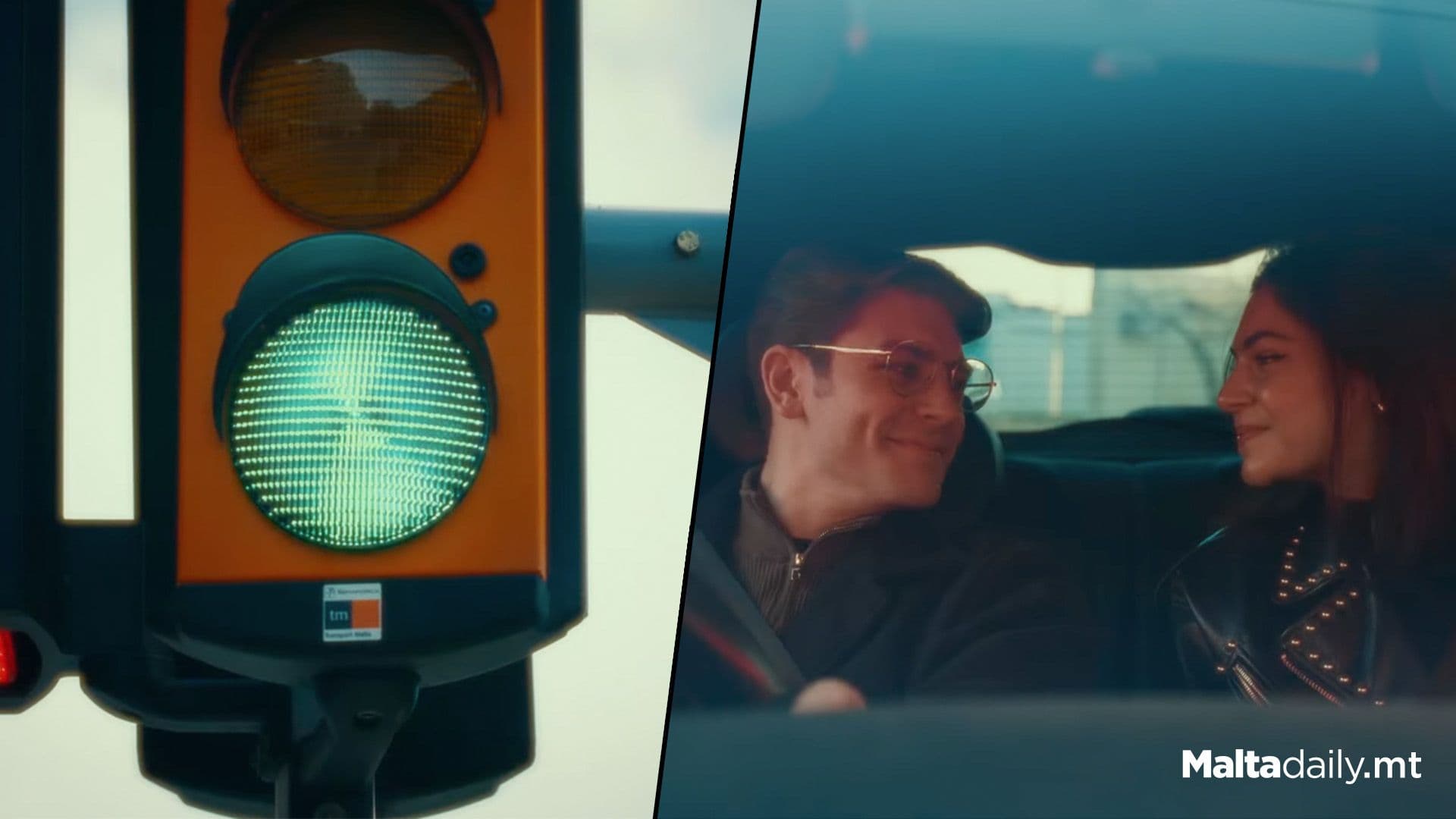 Watch: Heart Shaped Lights Appear On Malta’s Traffic Stops