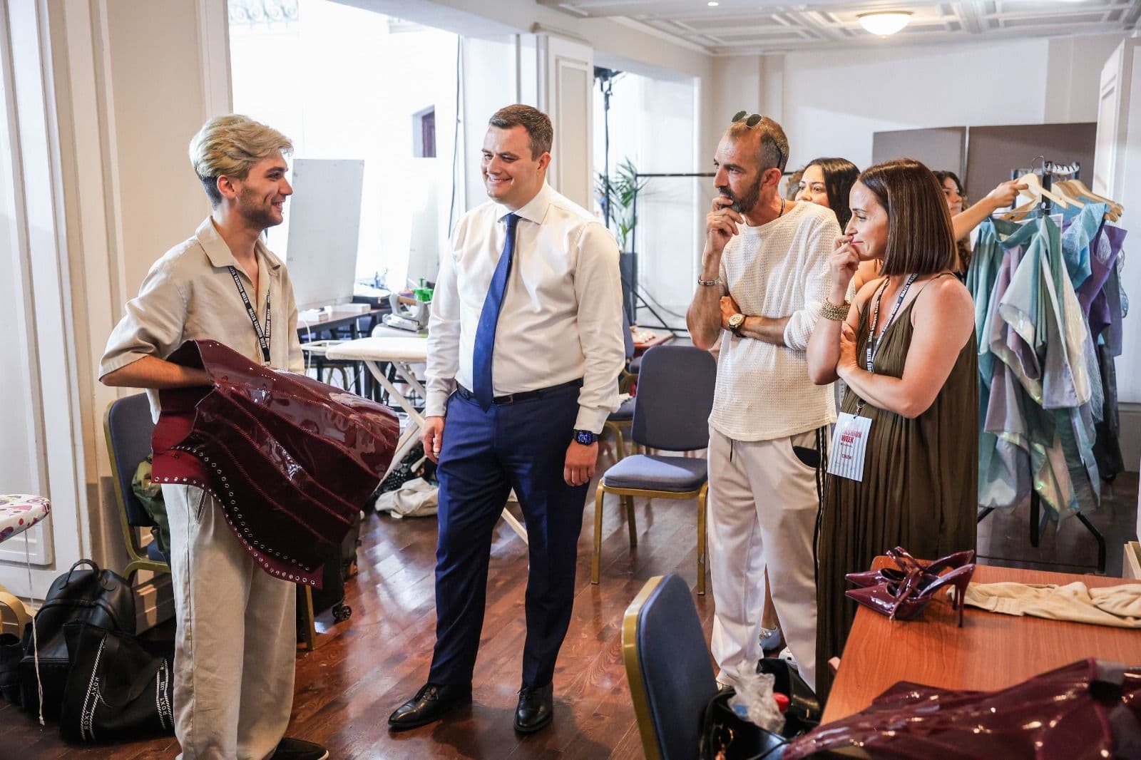 EDUCATION MINISTER BYRON CAMILLERI PRAISES MCAST FASHION STUDENTS AHEAD OF MALTA FASHION WEEK SHOW