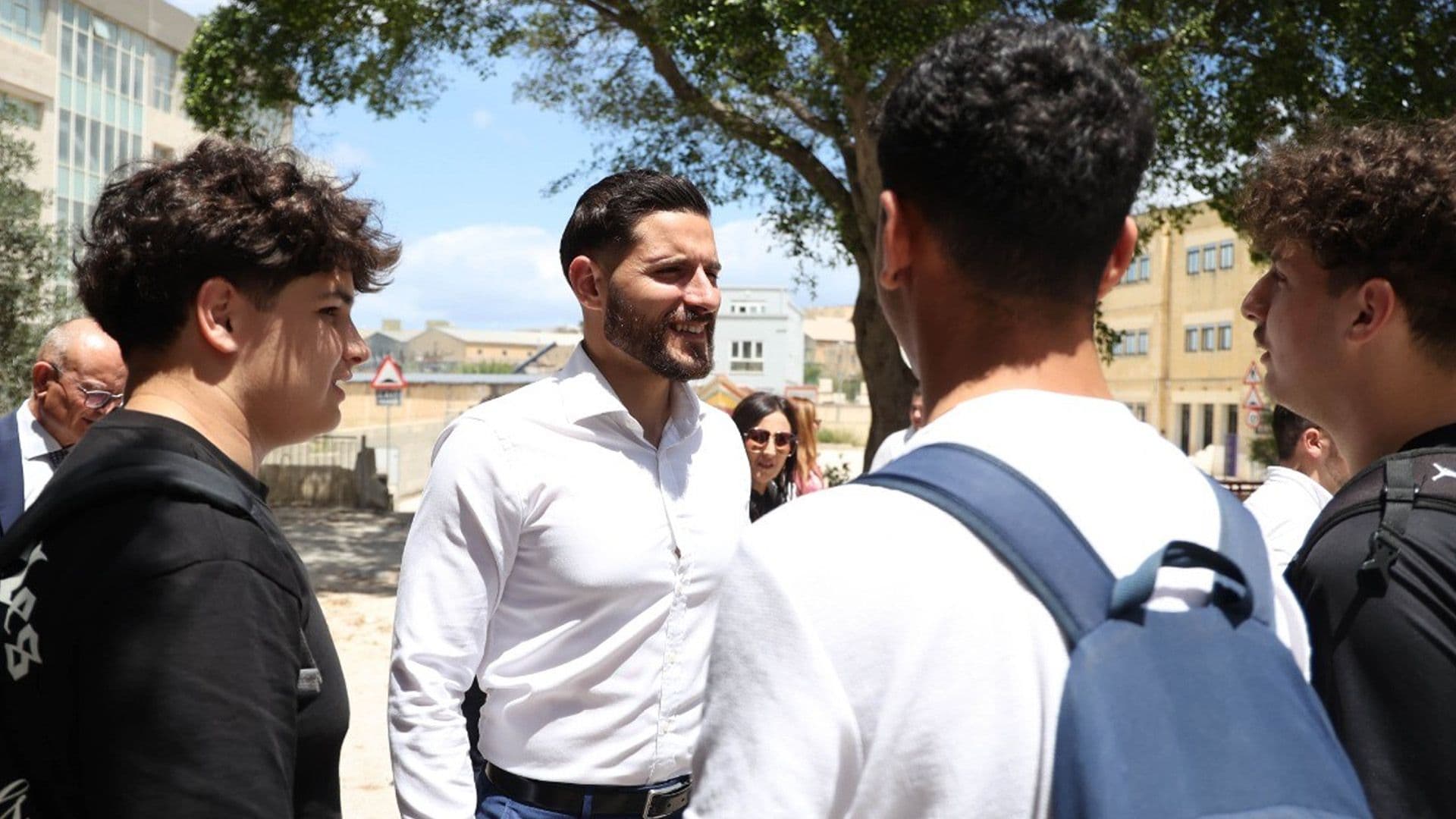 Alex Borg Meets MCAST Students In Paola