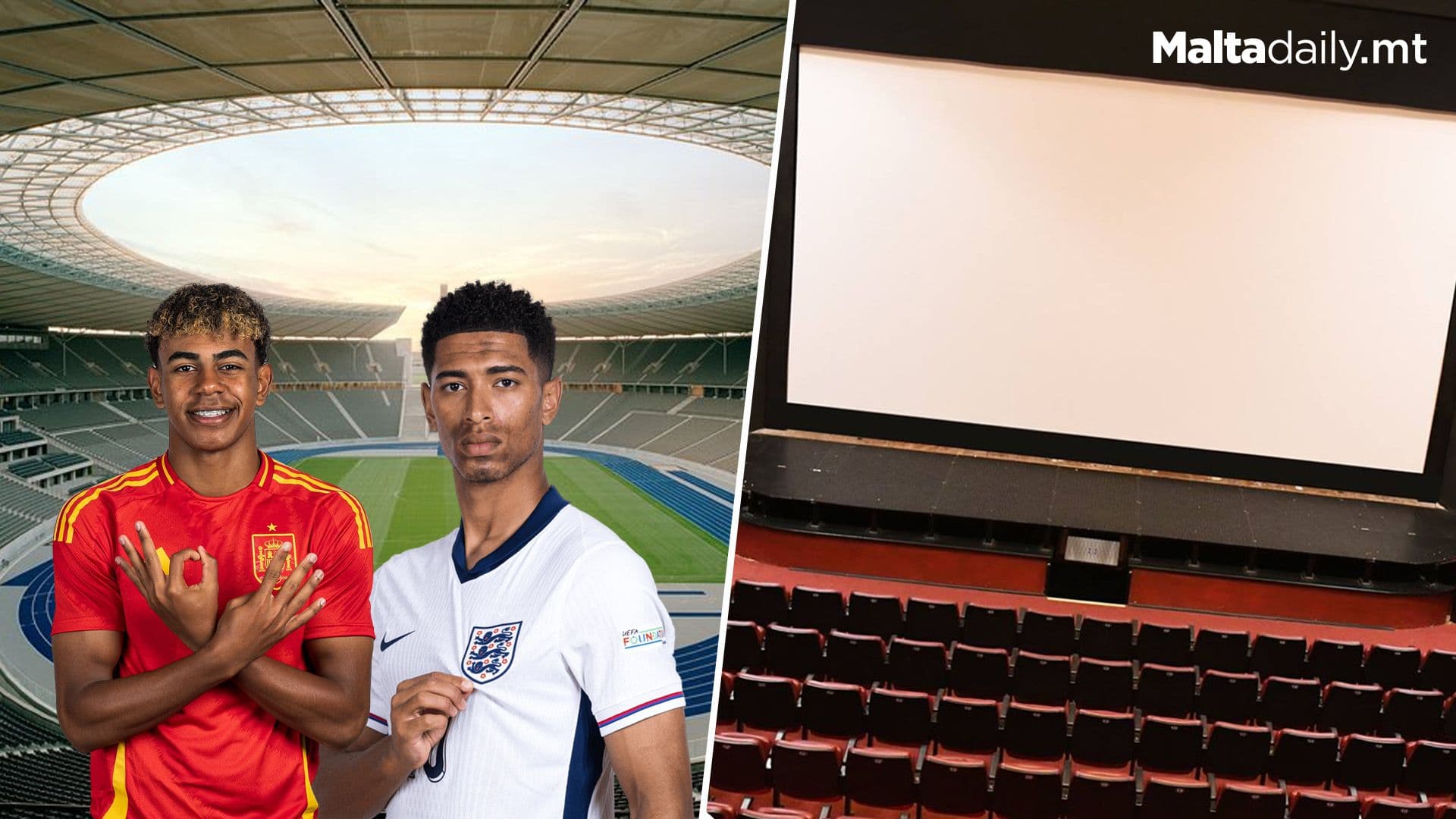 The Euro 2024 Final At The Oratory Don Bosco Theatre